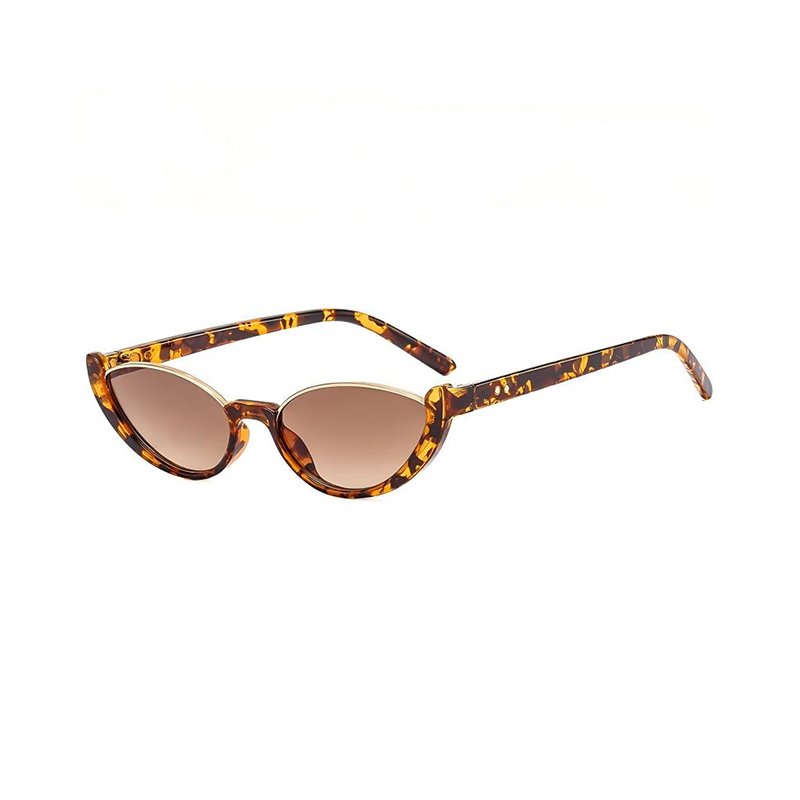 Gafas de sol Cat Eye Half Frame para mujer