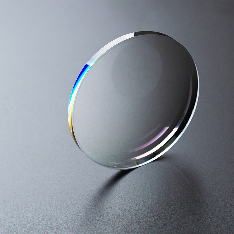 1,56 Foto Gris،Marrón, 1,56T6 Foto Gris Parte Superior Redonda،Parte Superior Plana Invisible Bifocal UC,HC,HMC,SHMC